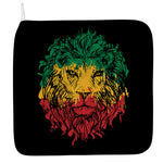 Rasta Lion Print Hand Towel