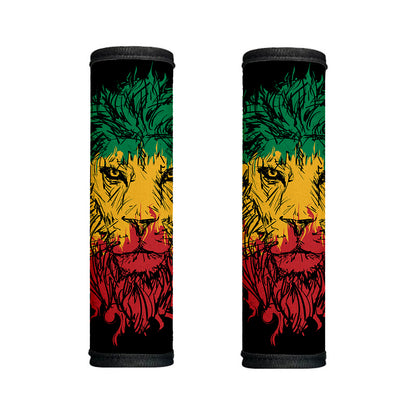 Rasta Lion Print Handle Covers