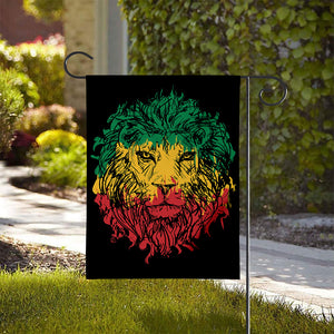 Rasta Lion Print House Flag