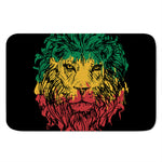 Rasta Lion Print Indoor Door Mat