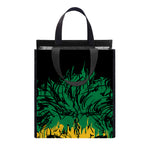 Rasta Lion Print Insulated Lunch Tote