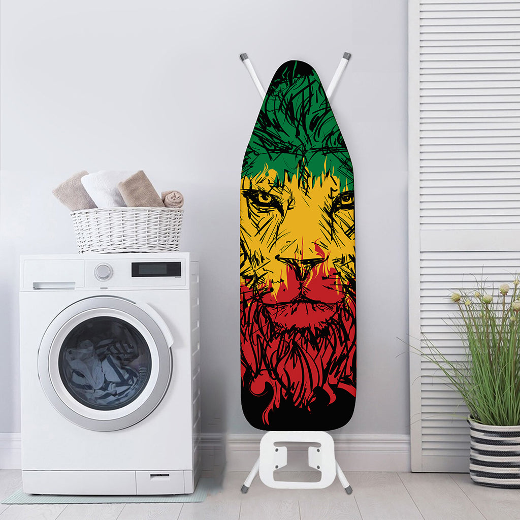Rasta Lion Print Ironing Board Cover