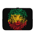 Rasta Lion Print Laptop Sleeve
