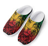 Rasta Lion Print Mesh Casual Shoes