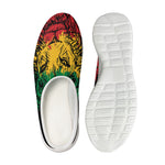 Rasta Lion Print Mesh Casual Shoes