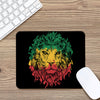 Rasta Lion Print Mouse Pad