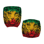 Rasta Lion Print Office Chair Cover