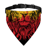 Rasta Lion Print Over The Collar Dog Bandana