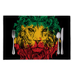 Rasta Lion Print Placemat
