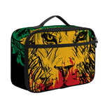 Rasta Lion Print Portable Lunch Bag