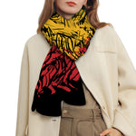 Rasta Lion Print Scarf