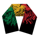 Rasta Lion Print Scarf