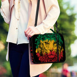 Rasta Lion Print Shoulder Strap Bible Bag