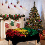Rasta Lion Print Tablecloth