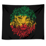 Rasta Lion Print Tapestry