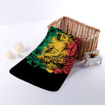 Rasta Lion Print Towel