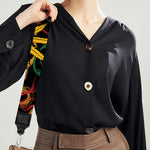 Rasta Marijuana Pattern Print Bag Strap