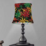 Rasta Marijuana Pattern Print Bell Lamp Shade