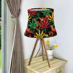 Rasta Marijuana Pattern Print Bell Lamp Shade