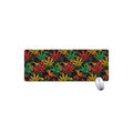 Rasta Marijuana Pattern Print Extended Mouse Pad