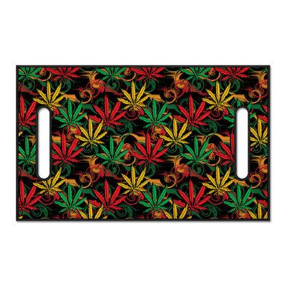 Rasta Marijuana Pattern Print Golf Cart Seat Cover