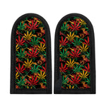 Rasta Marijuana Pattern Print Skillet Handle Cover