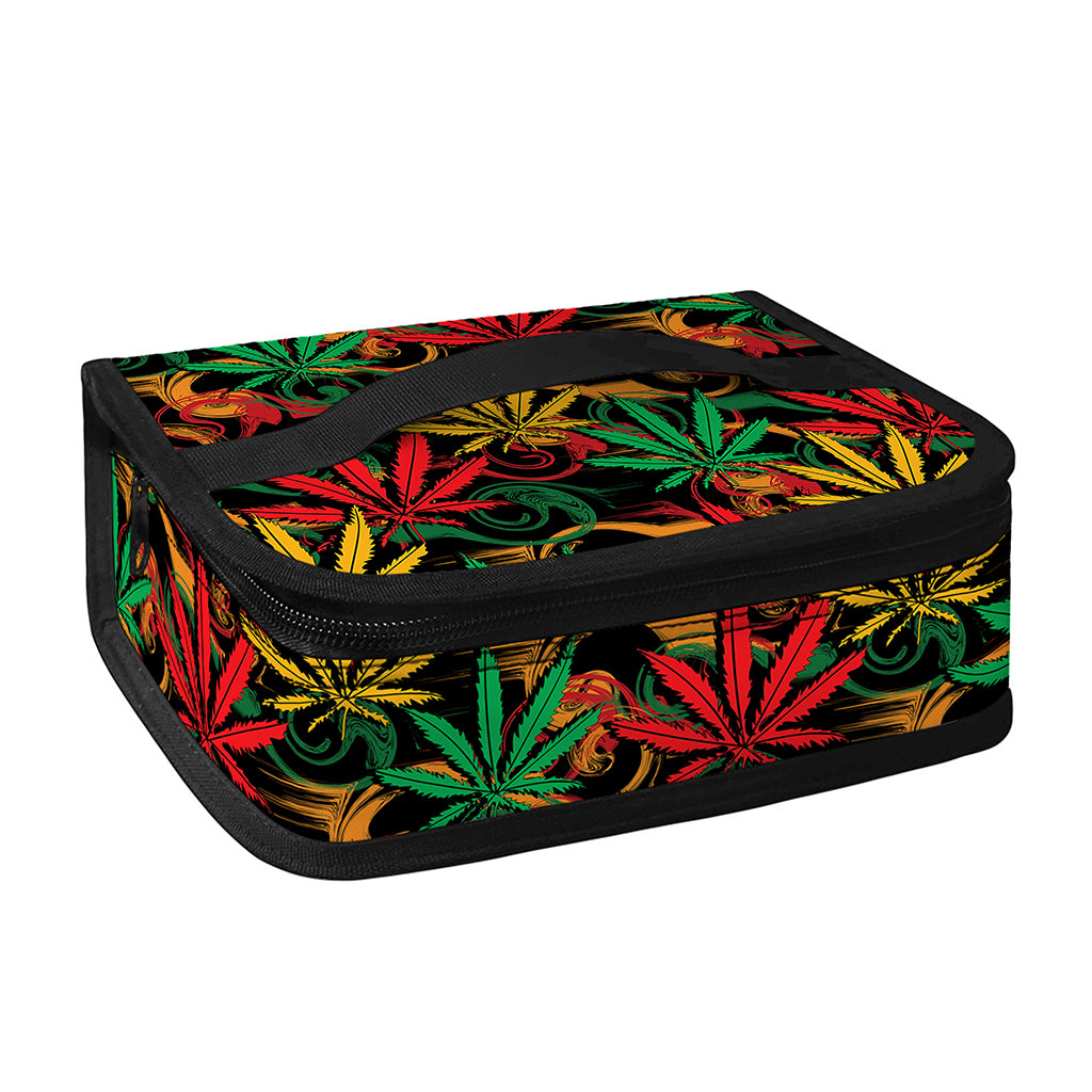Rasta Marijuana Pattern Print Small Lunch Bag