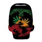 Rasta Peace Sign Print Baby Seat Cover