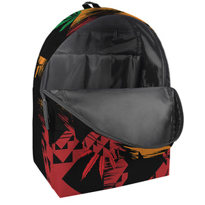 Rasta Peace Sign Print Backpack