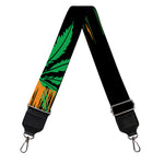Rasta Peace Sign Print Bag Strap