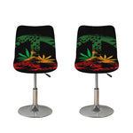 Rasta Peace Sign Print Bar Stool Covers