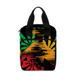 Rasta Peace Sign Print Bible Tote Bag