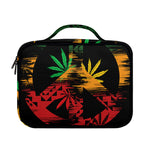 Rasta Peace Sign Print Briefcase Bible Bag