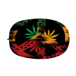Rasta Peace Sign Print Car Side Mirror Covers
