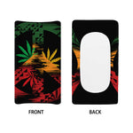 Rasta Peace Sign Print Changing Pad Cover