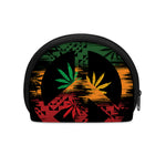 Rasta Peace Sign Print Coin Purse
