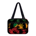 Rasta Peace Sign Print Double Strap Bible Bag