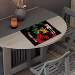 Rasta Peace Sign Print Placemat