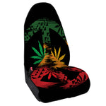 Rasta Peace Sign Print Waterproof Car Seat Cover