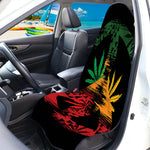 Rasta Peace Sign Print Waterproof Car Seat Cover