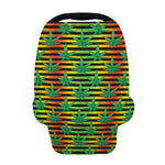 Rasta Striped Pattern Print Baby Seat Cover