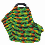 Rasta Striped Pattern Print Baby Seat Cover