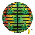 Rasta Striped Pattern Print Basketball