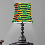 Rasta Striped Pattern Print Bell Lamp Shade