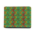 Rasta Striped Pattern Print Bifold Wallet