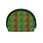 Rasta Striped Pattern Print Coin Purse