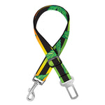 Rasta Striped Pattern Print Dog Seat Belt