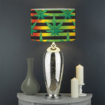 Rasta Striped Pattern Print Drum Lamp Shade