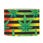 Rasta Striped Pattern Print Drum Lamp Shade