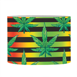 Rasta Striped Pattern Print Drum Lamp Shade